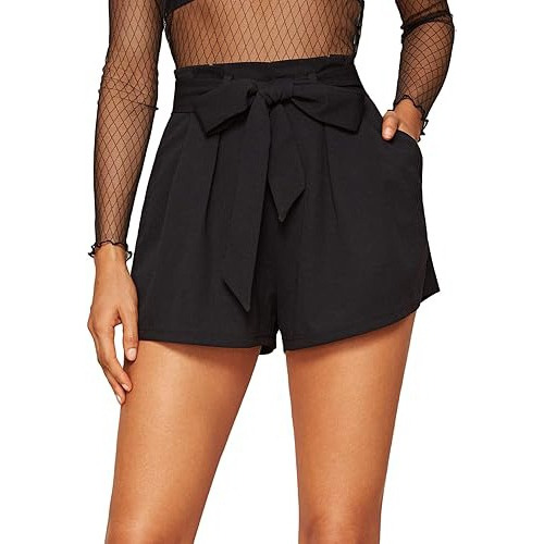 Pack3 Short Mujer Casual Cordón Elástico Ajustable Tiro Alta