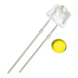 Led 5mm Alta Luminosidad Bombin 30 Unidades Color Amarillo