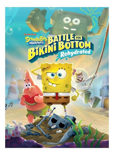 Spongebob Squarepants: Battle For Bikini Bottom - Rehydrated  Battle For Bikini Bottom Rehydrated Standard Edition Thq Nordic Ps4 Físico