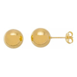 Bola Lisa Grande Presente Fashion Banhado Ouro 18k