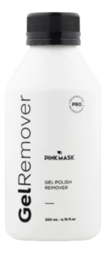 Pink Mask Gel Polish Removedor De Semipermanente X 200 Ml