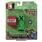 Minecraft Overworld Creeper Accesorios Colección Articulado