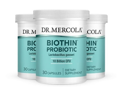 Dr Mercola I Biothin Probiotic I 10 B Cfu I 90 Capsulas 