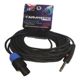 Cable De Parlante Carverpro Speakon A Plug 10metros