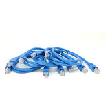 Cable Ethernet Cat 6a Utp 3ft 5-pack (azul)