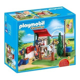 Playset Playmobil Country Set De Limpieza Para Caballos Shp