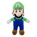 Peluche Importado De Felpa Luigi By Mario Bros 25 Cms