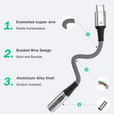 Adaptador De Auriculares Usb C Para Samsung S21 S22 Ultra, A