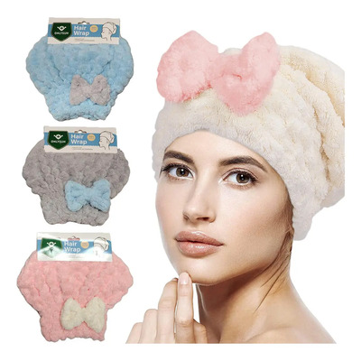 Toalla Turbante Para Cabello Microfibra 2pcs Secado Rápido | MercadoLibre