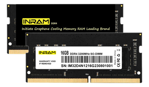 Memória Ram Ddr4 16gb 3200mhz Pc4-25600 260pin1.2v Notebook