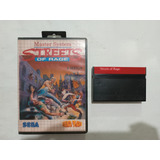 Streets Of Rage - Master System