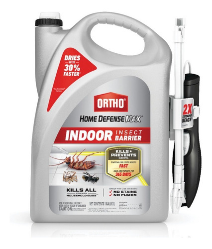 Ortho Insecticida Interior Para Cucaracha Araña Hormiga 1gal