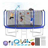 Lyromix Trampolin De 12 Pies Para Ninos Y Adultos, Cama Elas