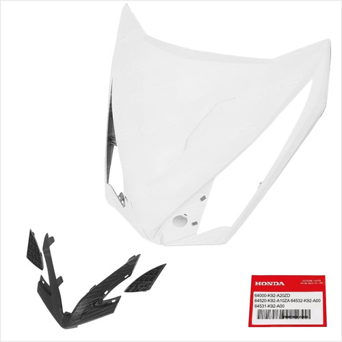 Pechera Completa Honda Wave 110s Original Honda Blanca P1