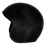 Casco Abierto Air Tek Black, Certificado Dot, Kromtek