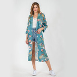 Kimono Floreado Irene - Guindashop