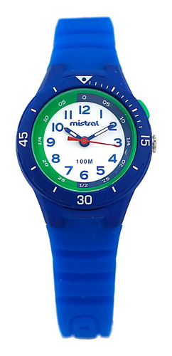 Reloj Mistral Lax-oka-02 Sumergible Luz Dama Analogo