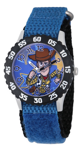 Reloj Disney Para Niños Woody Toy Story Correa De Nailon