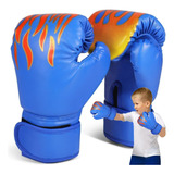 Niños Guantes De Boxeo De Velcro Confort Y Protección