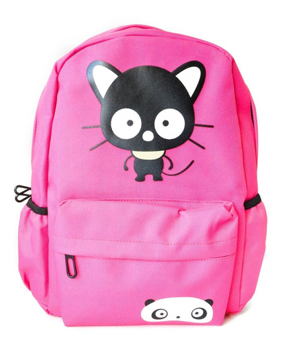 Mochila Importada Anime Kawaii Gatito Neko Gato Panda Bolso