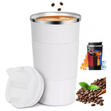 Vaso Termico Portátil Café 17oz Doble Pared Acero Inoxidable