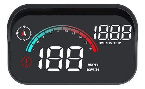 Display Eletrônico M22 Car Dog Hud Head-up Obd Velocímetro C