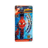 Reloj Infantil Con Proyector Digital Spiderman Ditoys Marvel