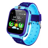 Reloj Inteligente Q12b Para Niños Con Linterna De Cámara Gps