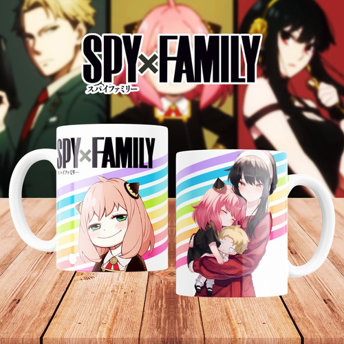 Plantillas Sublimación Tazas - Spy X Family