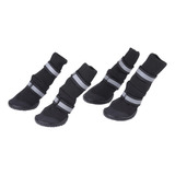 Juego De 4 Botas Para Perros, Impermeables, Antideslizantes