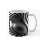 Taza Ilusión Óptica De Un Cilindro Torus 3d Dentro De Tapas,