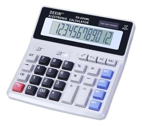 Calculadora Financiero Pantalla Grande Computadora Oficina