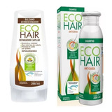 Eco Hair Shampoo + Acond Crecimento Anticaida Ecohair X 200