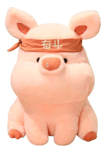 Peluche Cerdito Japonés Con Bandana