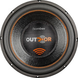 Subwoofer Bomber Outdoor 12 Pol 500w Rms 2 Ohms
