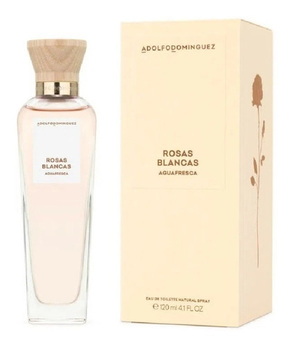 Perfume Adolfo Dominguez Agua Fresca De Rosas Blancas 120ml
