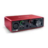 Placa De Audio Focusrite Scarlett Solo 3ra Generacion!!