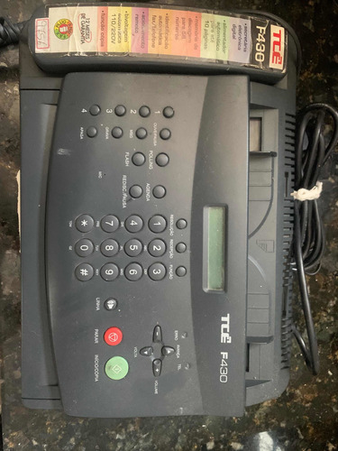 Aparelho Fax Tce F430 - Funcionando