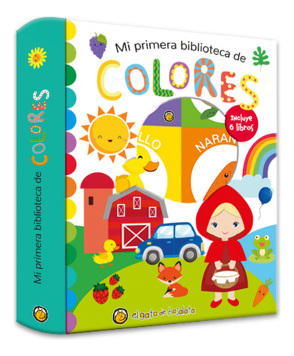 Mi Primera Biblioteca De Colores - Equipo Editorial Guadal
