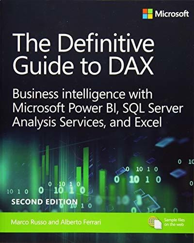 Book : The Definitive Guide To Dax Business Intelligence Fo