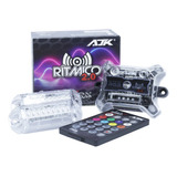 Kit Led Rgb 3w Ajk Audioritmica 2.0 Remoto Programable