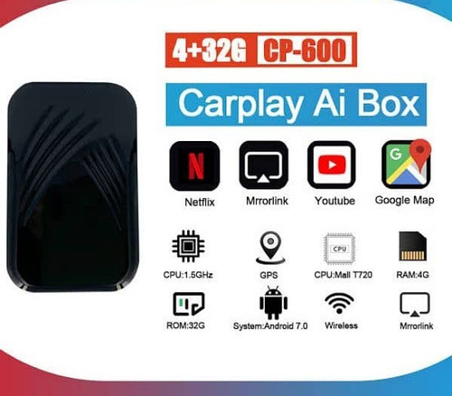 Carplay Ai Box 4gb Ram 32gb Android 7