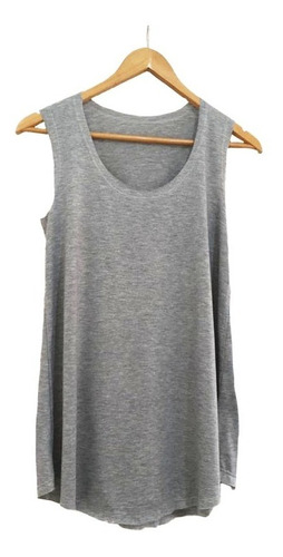 Musculosa Oversize Mujer Algodon