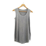 Musculosa Oversize Mujer Algodon