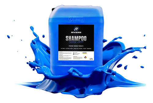 Shampoo Con Teflon Y Cera, Alta Espuma 20 Litros