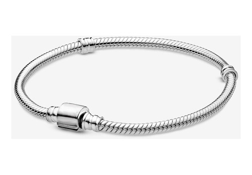 Hermosa Pulsera Semirrígida Plata 925 Para Charm