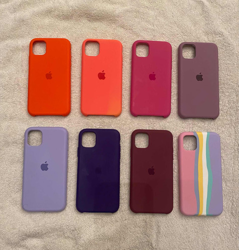 Fundas Silicon Case iPhone 11