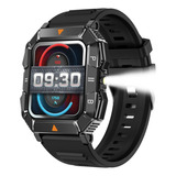 Smart Watch Hombre Militar Bluetooth Llamada Hablar Linterna