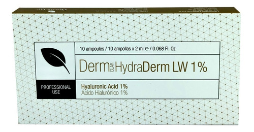 Hydraderm 1% (ácido Hialurónico) Dermc - mL a $7315