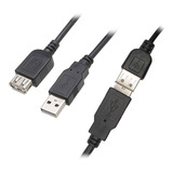 Cabo Usb 2.0 Extensão 2 Metros Extensor Macho Fêmea